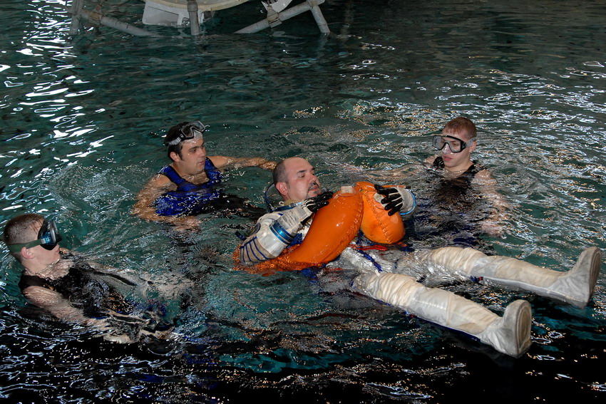 Entrenamiento de rescate en hekicoptero