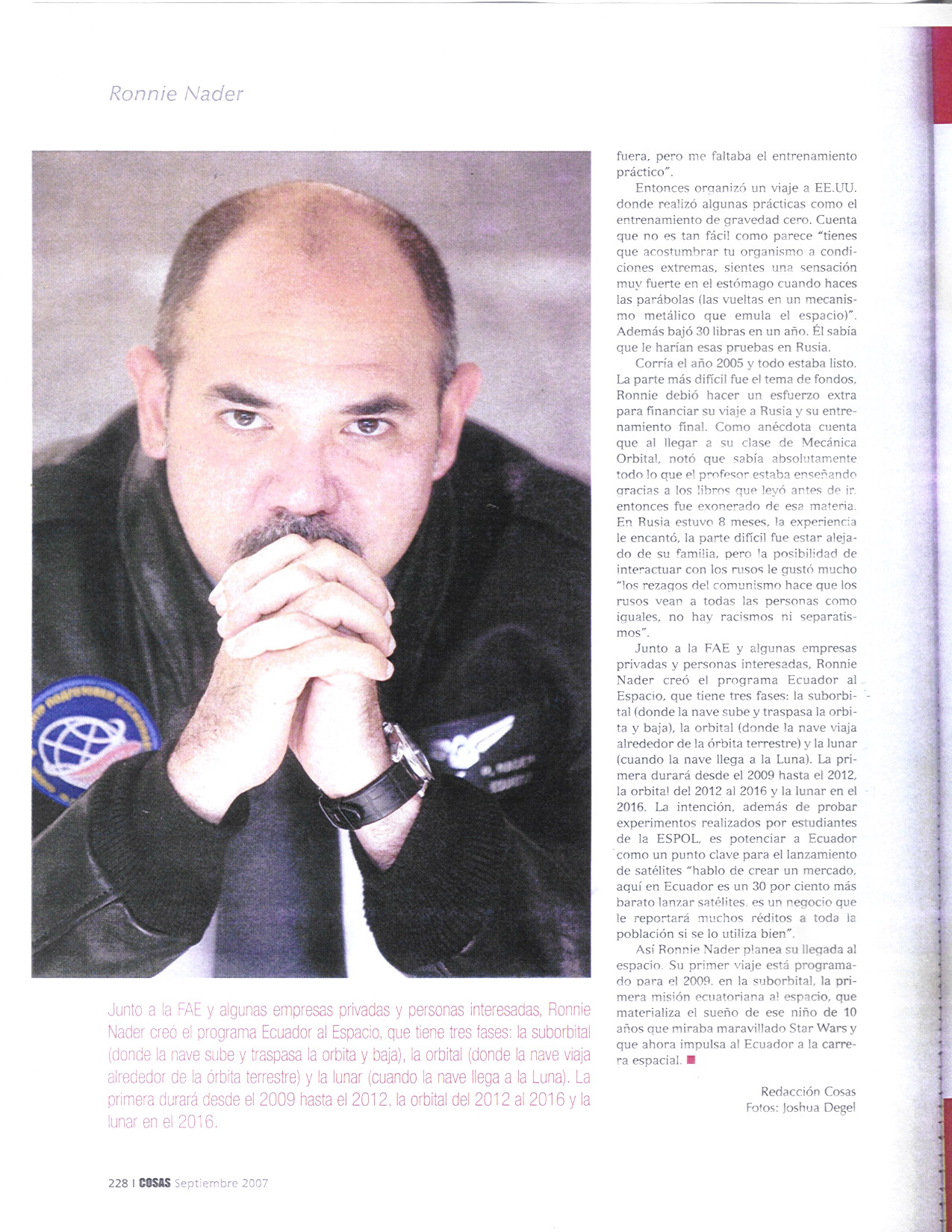 Revista COSAS pagina 3
